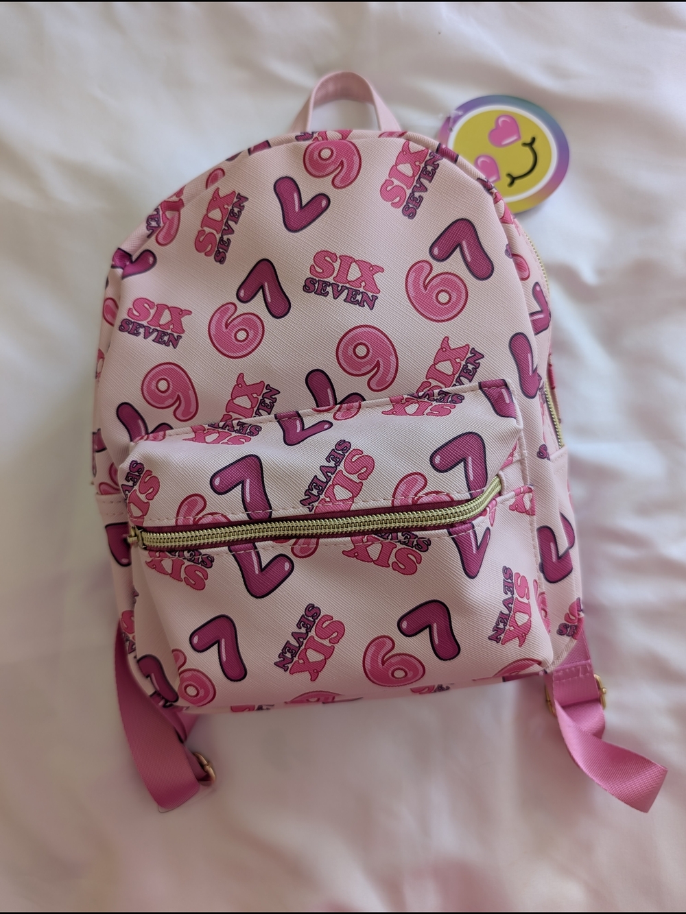 Pink Kids 67' Zip Pouch Bag